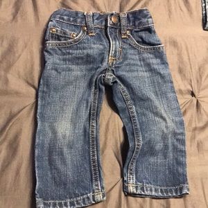 Retro fit Wrangler baby jeans.